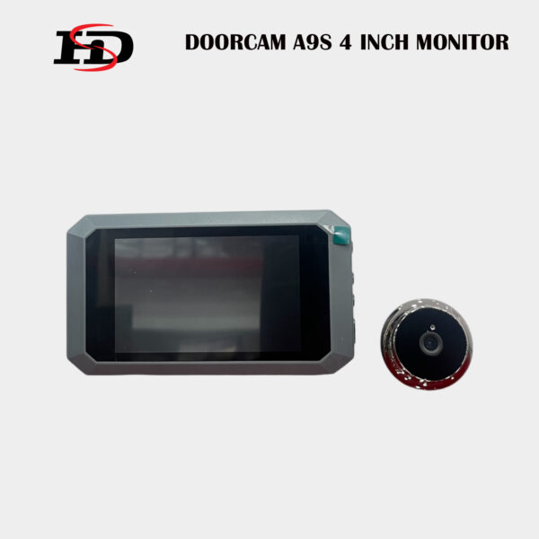 دوربین درب ورودی مدل DOORCAM A9S با مانیتور 4 اینچ برند HDS